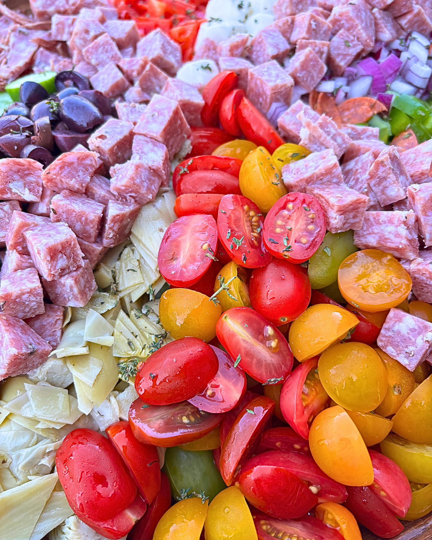 Antipasto Pasta Salad (Serves 12)