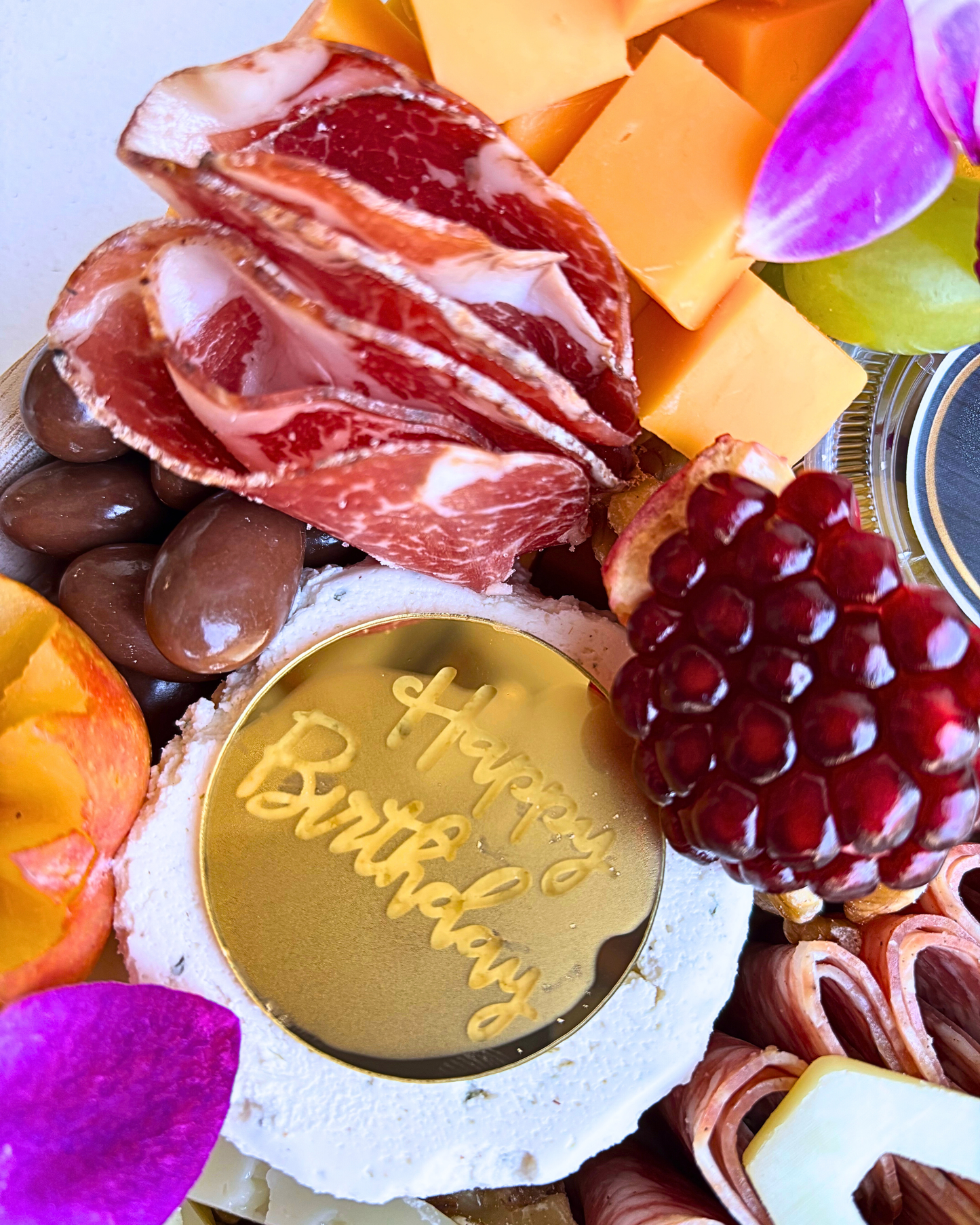 Custom Message Charcuterie Board