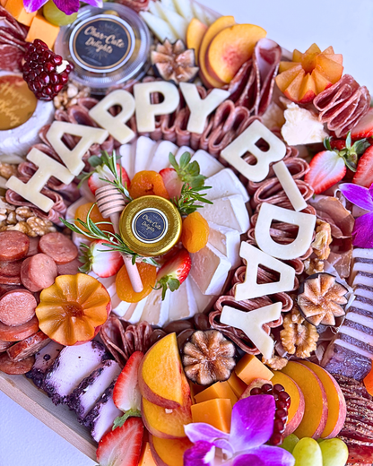 Custom Message Charcuterie Board