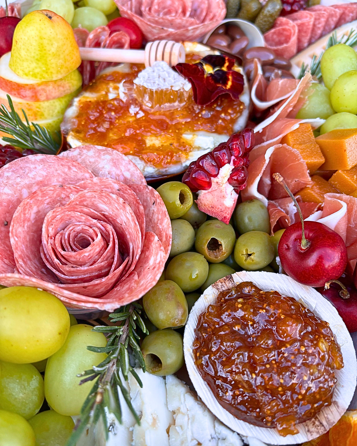Signature Baked Brie Charcuterie Board