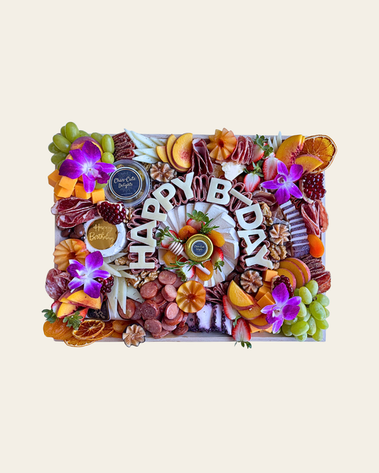 Custom Message Charcuterie Board