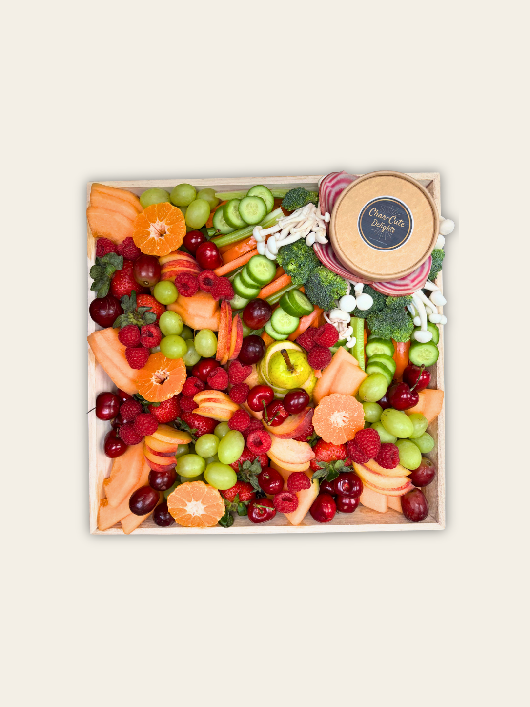 Garden Fresh Crudités & Fruit Board